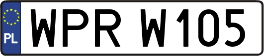 WPRW105