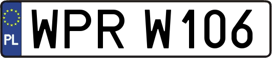 WPRW106