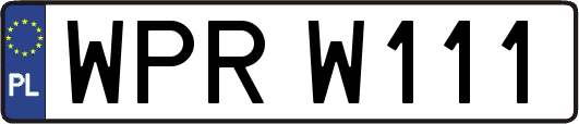 WPRW111