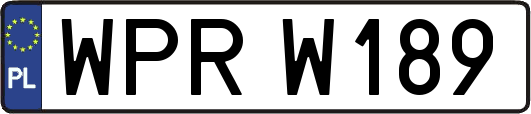 WPRW189