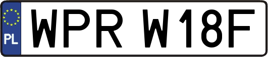 WPRW18F