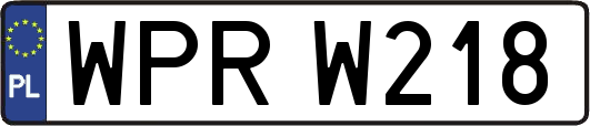 WPRW218
