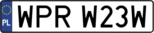 WPRW23W