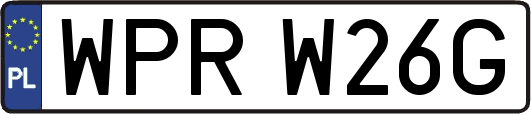 WPRW26G
