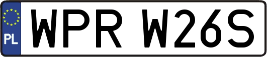 WPRW26S