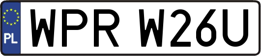 WPRW26U