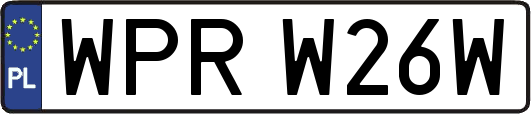 WPRW26W