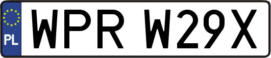 WPRW29X