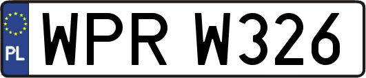 WPRW326