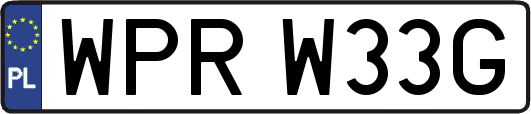 WPRW33G