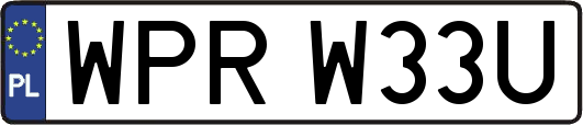 WPRW33U