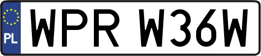 WPRW36W