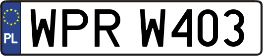 WPRW403