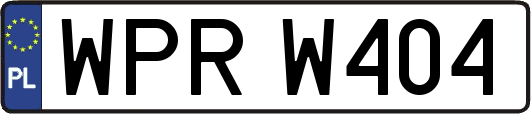 WPRW404