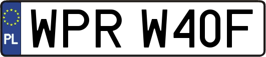 WPRW40F