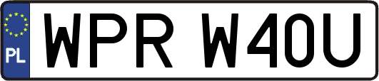WPRW40U