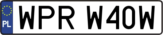 WPRW40W