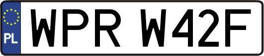 WPRW42F