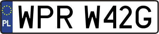 WPRW42G