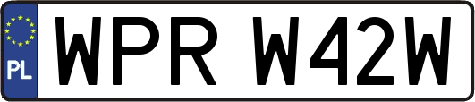 WPRW42W