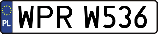 WPRW536
