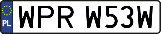 WPRW53W
