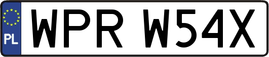 WPRW54X