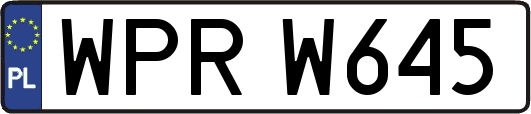 WPRW645