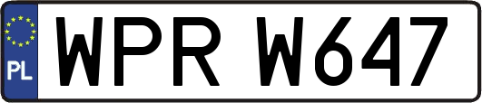 WPRW647