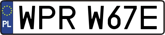 WPRW67E