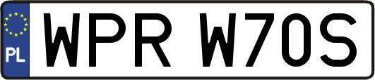 WPRW70S