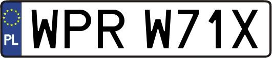 WPRW71X