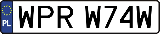 WPRW74W