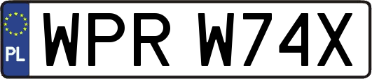 WPRW74X