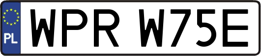 WPRW75E