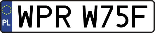 WPRW75F