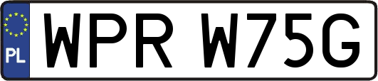 WPRW75G