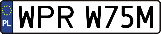 WPRW75M