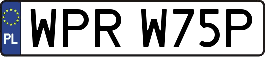 WPRW75P