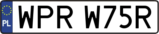 WPRW75R