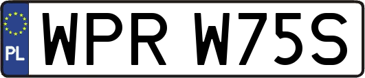 WPRW75S