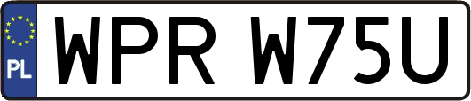 WPRW75U