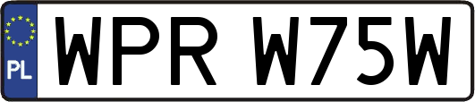 WPRW75W