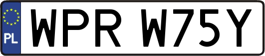 WPRW75Y
