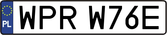 WPRW76E