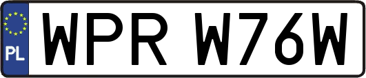 WPRW76W