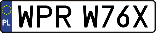 WPRW76X