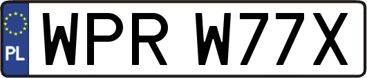 WPRW77X
