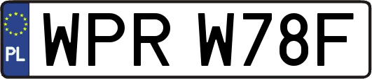 WPRW78F