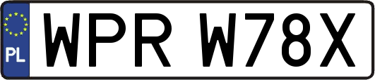 WPRW78X